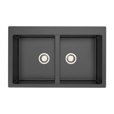 LAVAPJATË TECNOTEK HERMES-80 50X78 CM BLACK E ZEZË