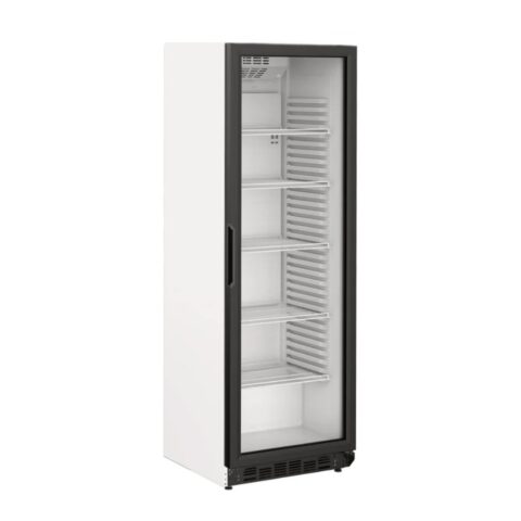 TONA Electronics – Dyqani i elektroshtëpiakeve në Pogradec 97 FRIGORIFER DELUX DLX 385 CF XHAM VITRINË