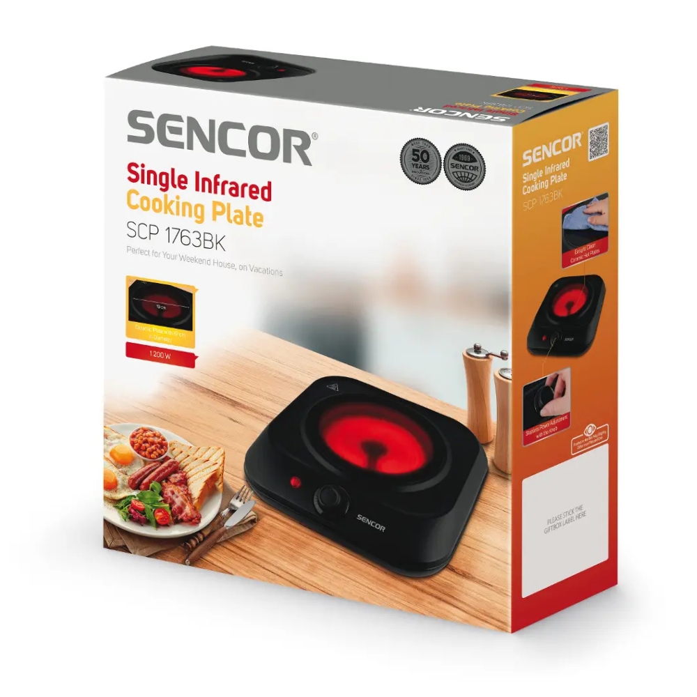 FURNELË ELEKTRIKE TEKE SENCOR SCP 1763BK 4 FURNELË ELEKTRIKE TEKE SENCOR SCP 1763BK - Figura 4