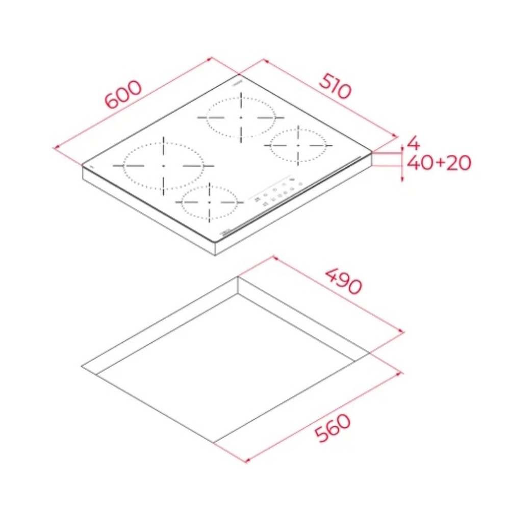 PIANURË TEKA TBC 64010 TTC 4 PIANURË TEKA TBC 64010 TTC - Figura 4